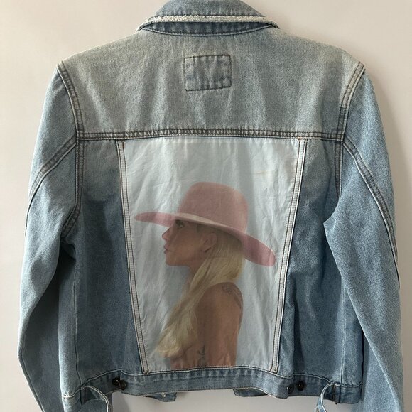 GAGA Lady Gaga Joanne Tour Limited Edition Jean Jacket   *Kids XL Size* - Picture 1 of 14